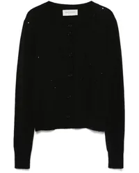 Ermanno Scervino Cardigan mit Kristallen Schwarz