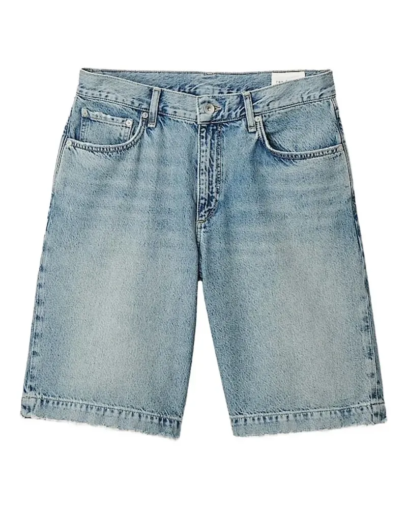 Rag & Bone Jeans-Shorts mit weitem Bein - Blau Blau