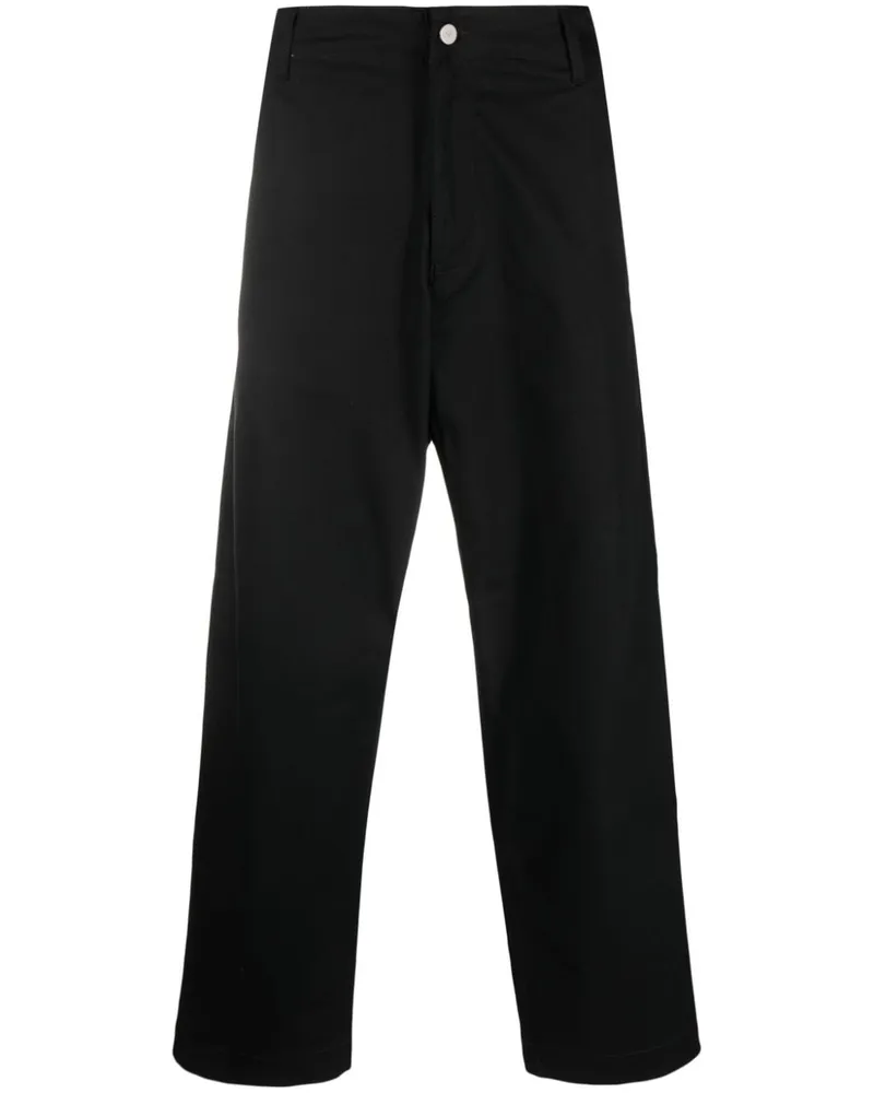 Emporio Armani ASV Chino aus Gabardine - Schwarz Schwarz
