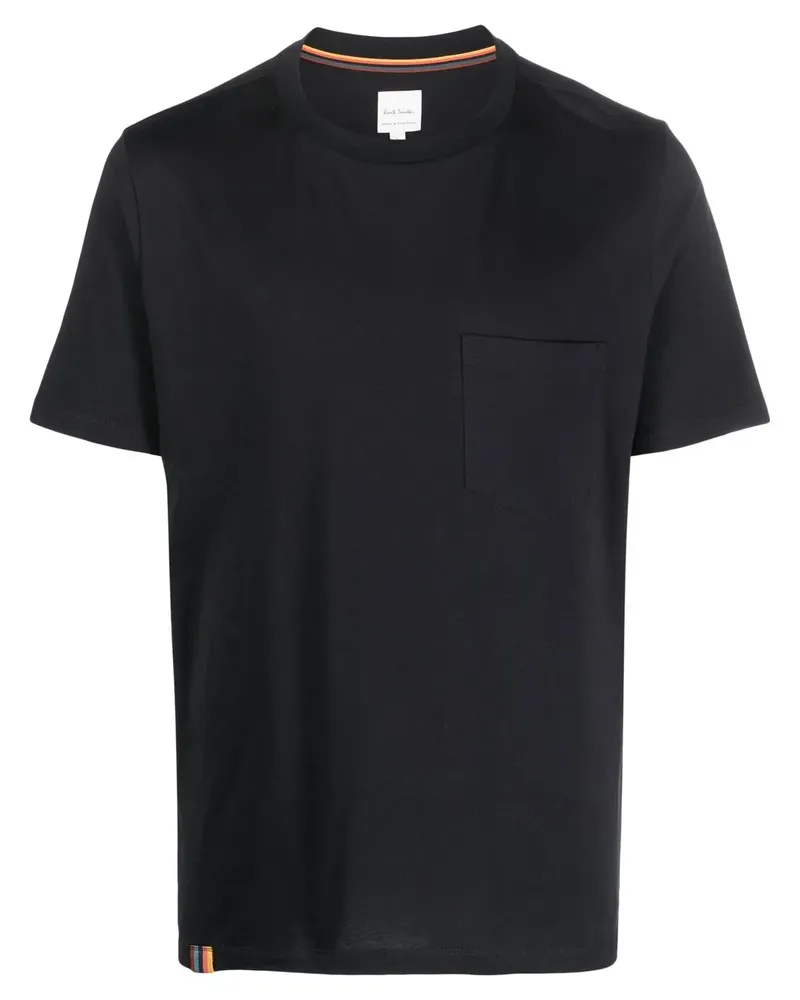 Paul Smith T-Shirt mit Logo-Etikett - Schwarz Schwarz