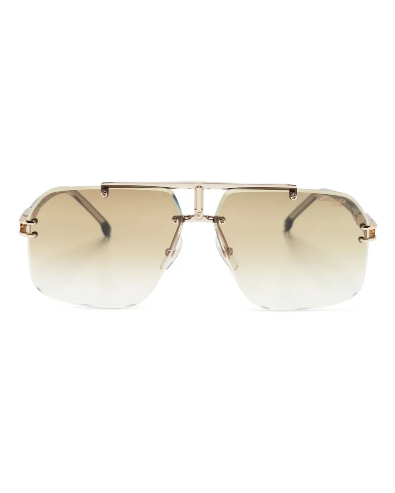 Carrera Eckige  Sonnenbrille - Gold Gold
