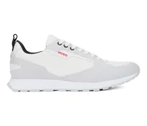 Sneakers mit Logo - Nude