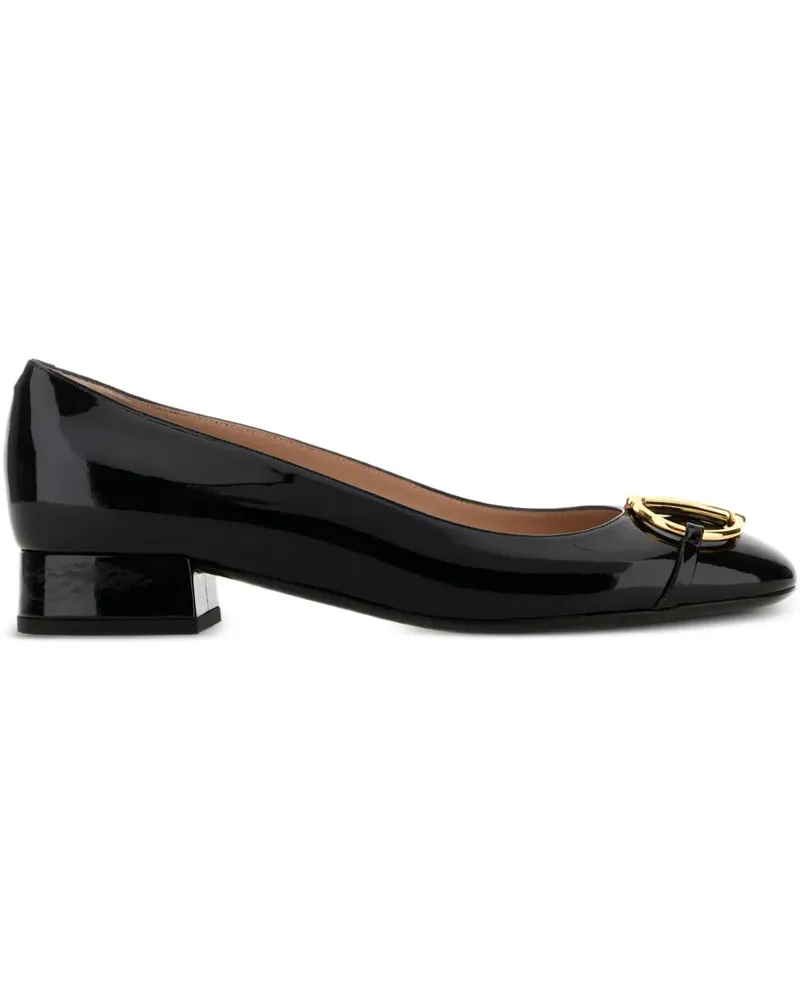 Gucci Ballerinas aus Leder 25mm - Schwarz Schwarz