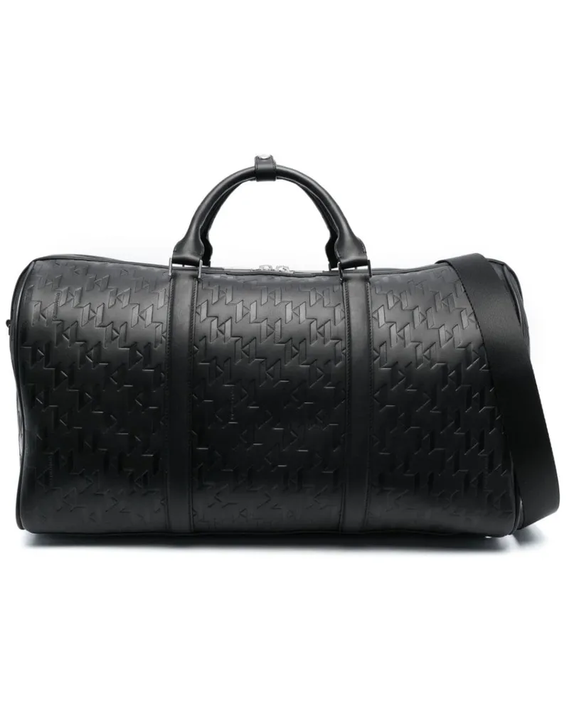 Karl Lagerfeld K/Loom Reisetasche Schwarz