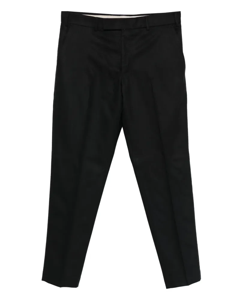 PT TORINO Klassische Tapered-Hose - Schwarz Schwarz