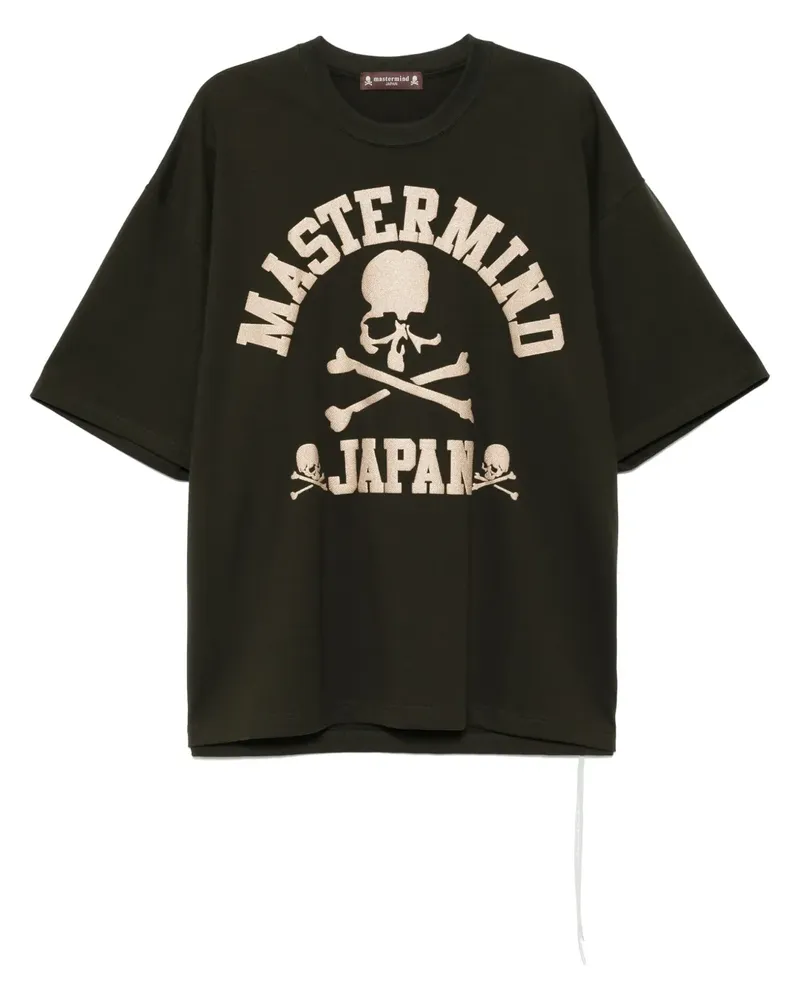 Mastermind Japan University T-Shirt - Grün Grün