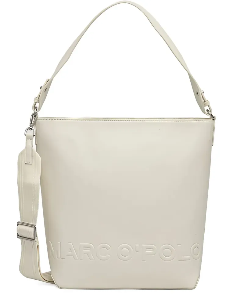 Marc O'Polo ShoppVanja Tote Bag mit Logo-Prägung - Nude Nude