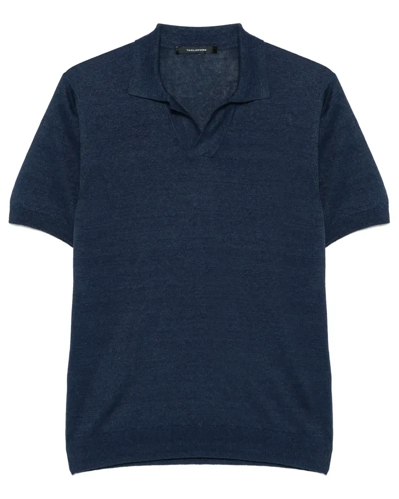 Tagliatore Keith T-Shirt - Blau Blau