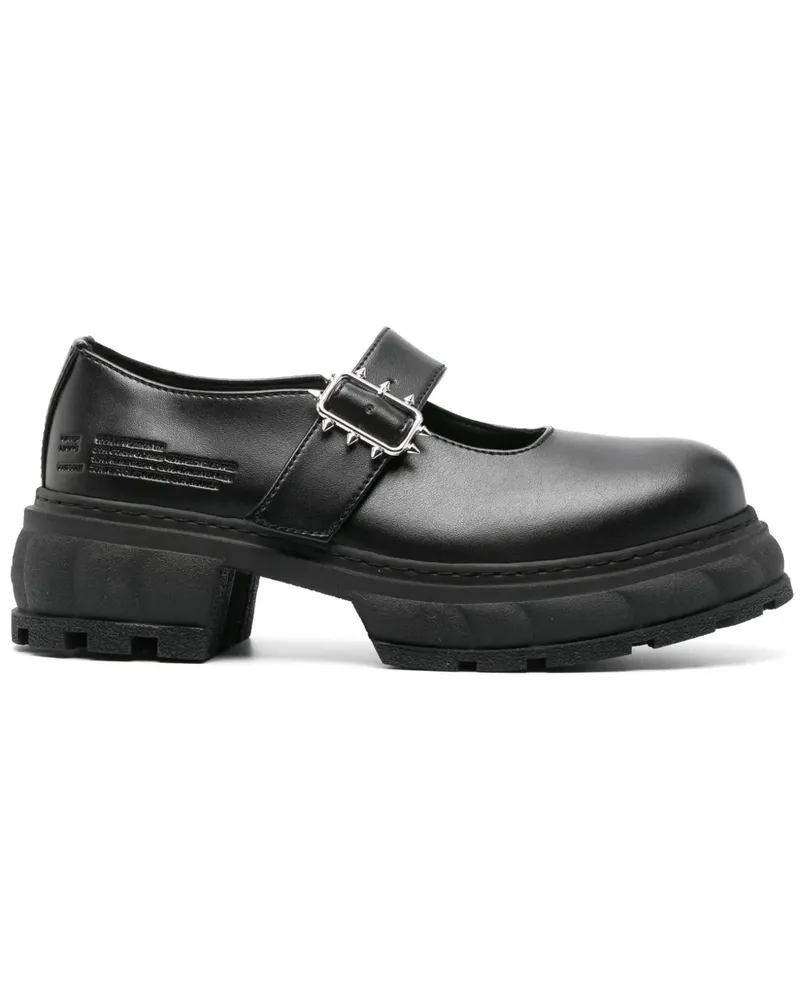 VIRÓN Impulse Mary Janes 55mm - Schwarz Schwarz