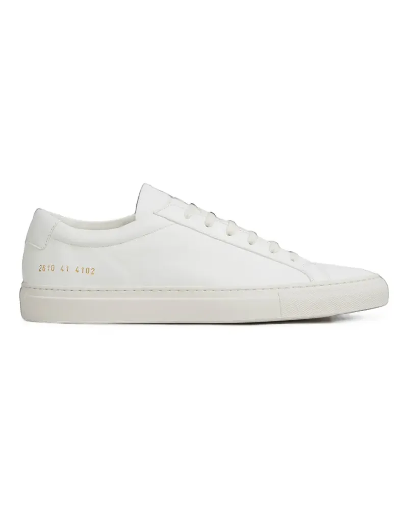 Common Projects Sneakers mit Schnürung - Weiß Weiß