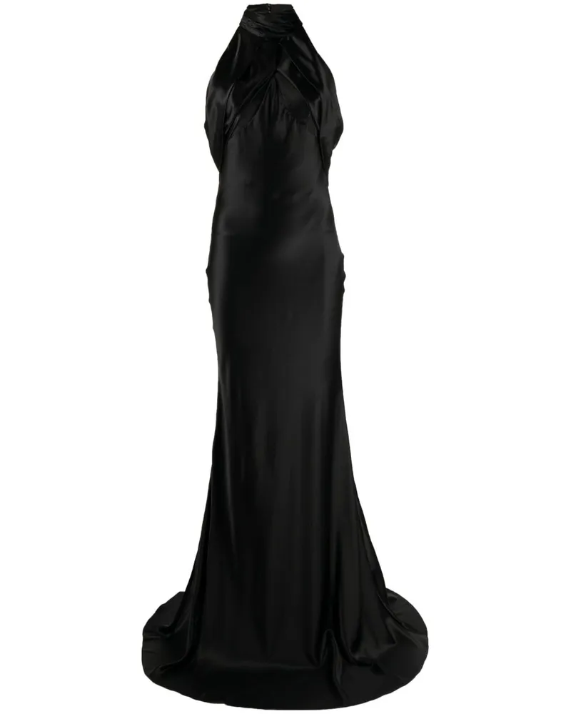 Rachel Gilbert Audrey Abendkleid - Schwarz Schwarz