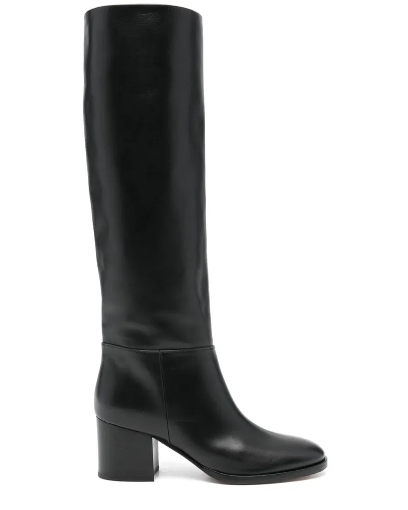 Gianvito Rossi Santiago Stiefel 60mm - Schwarz Schwarz