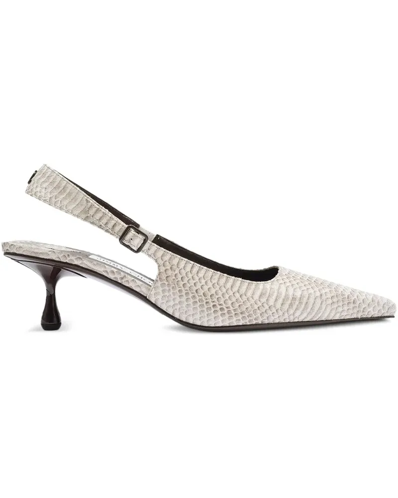 Jimmy Choo Slingback-Pumps mit Schlangenleder-Struktur 50mm - ROCCIA Roccia