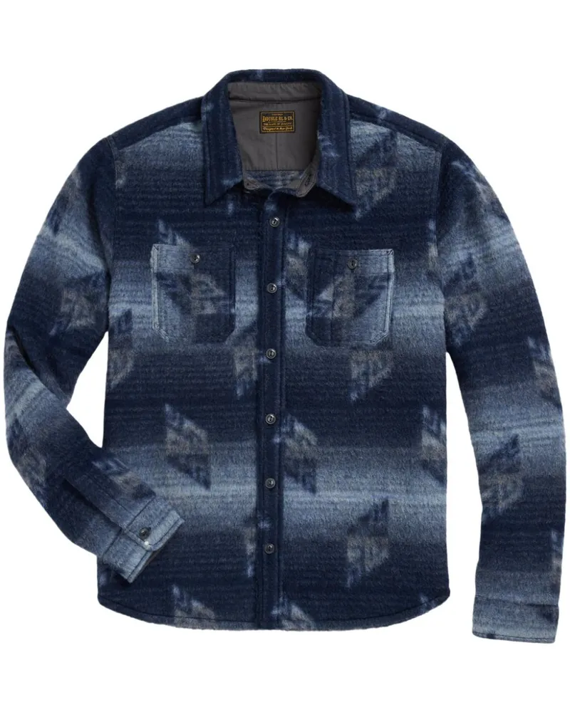 Ralph Lauren Cardigan mit Jacquardmuster - Blau Blau