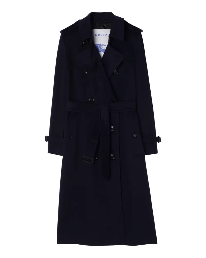 Burberry Kensington Trenchcoat - Blau Blau