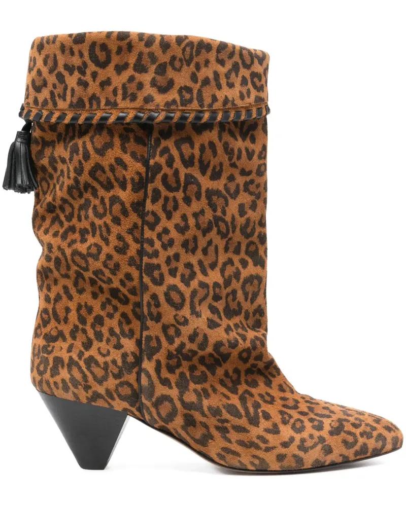 Isabel Marant Dalby Stiefel 55mm - Nude Nude