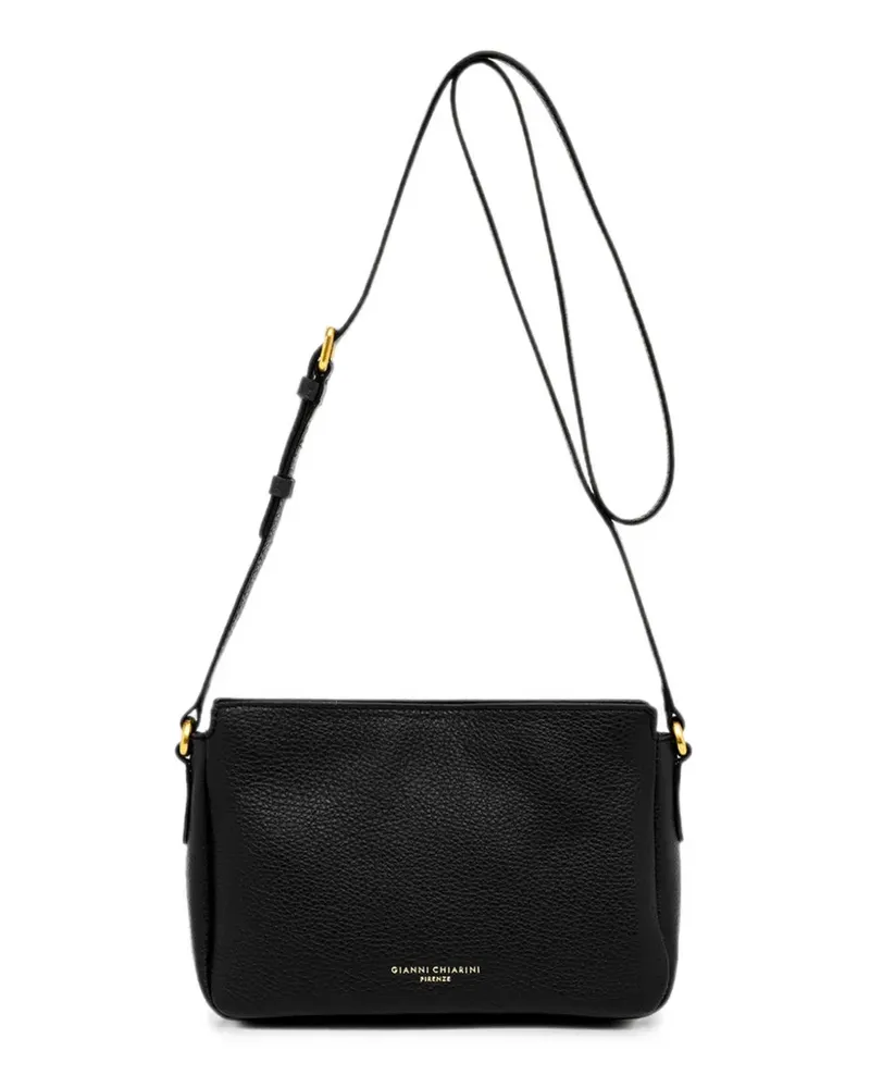 Gianni Chiarini Laura pebbled crossbody bag - Schwarz Schwarz
