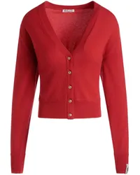 Bally Cardigan mit V-Ausschnitt Rot