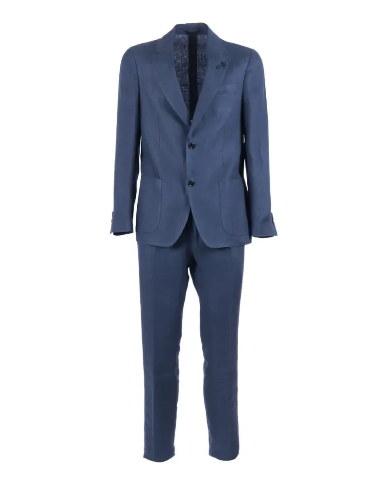LARDINI Roma single-breasted suit - Blau Blau
