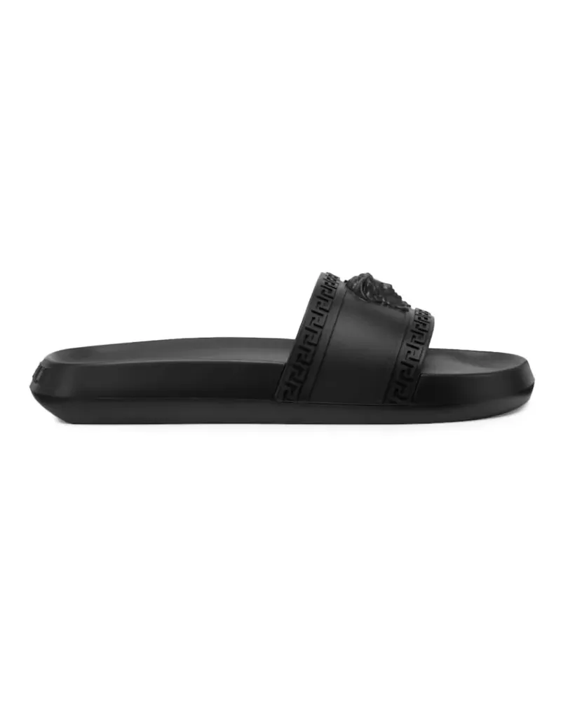 Versace Medusa Greca Sandalen - Schwarz Schwarz