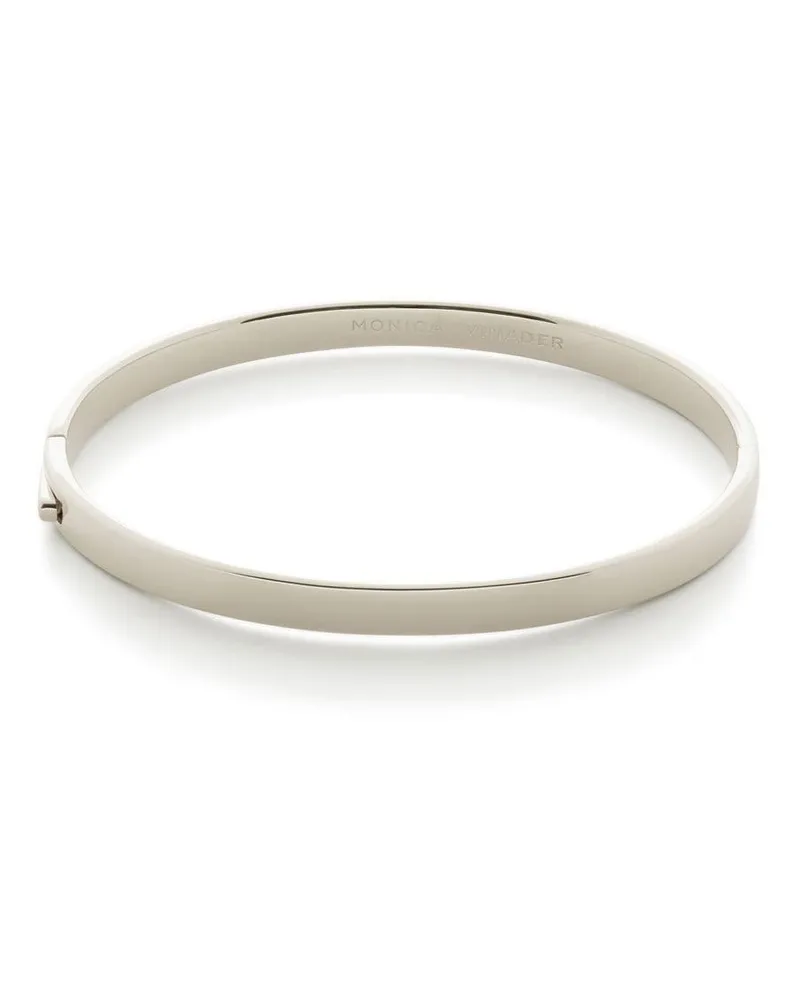 Monica Vinader Essential Armreif - Silber Silber