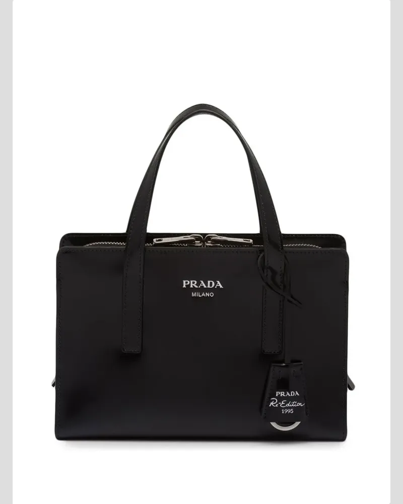 Prada Mini Re-Edition 1995 Handtasche - Schwarz Schwarz