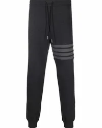 Thom Browne Tapered-Jogginghose mit Streifen Grau