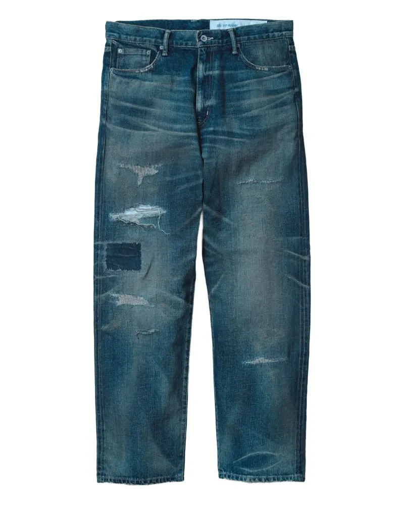 Neighborhood Savage Jeans im Distressed-Look - Blau Blau