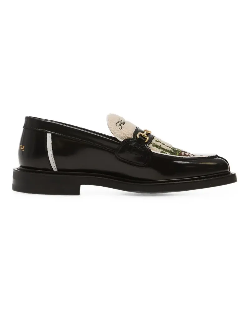 Filling Pieces Chess Loafer - Schwarz Schwarz