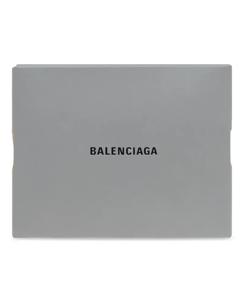 Balenciaga Kastige Clutch - Grau Grau