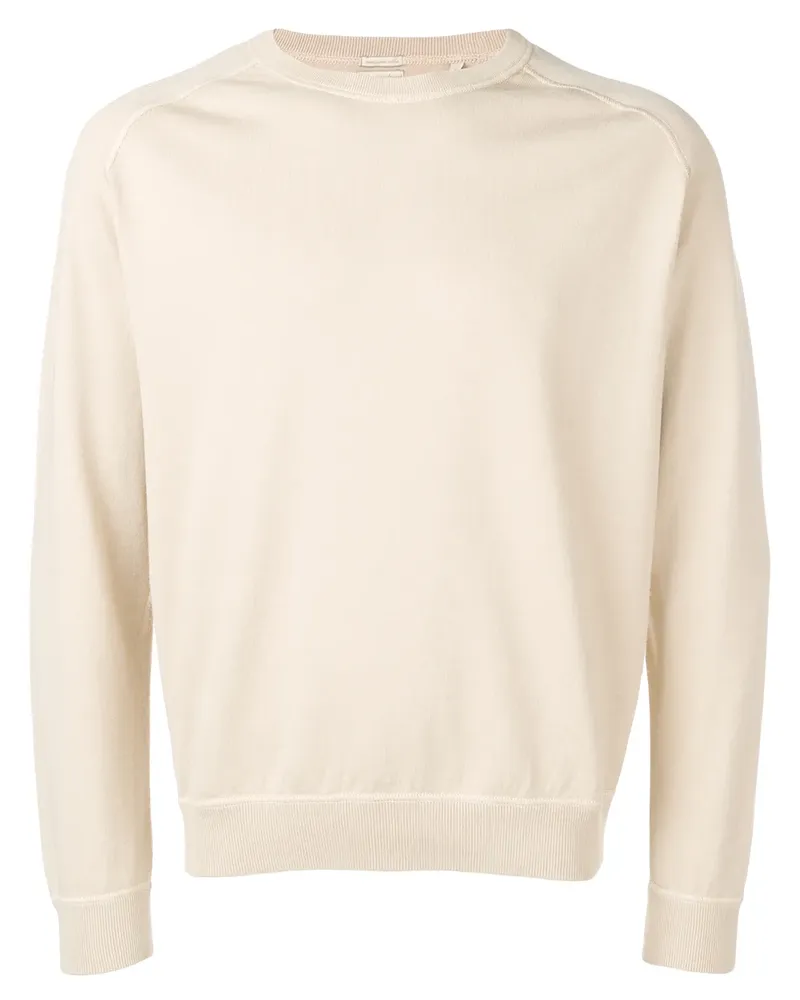 Massimo Alba Pullover mit gerippten Bündchen - Nude Nude