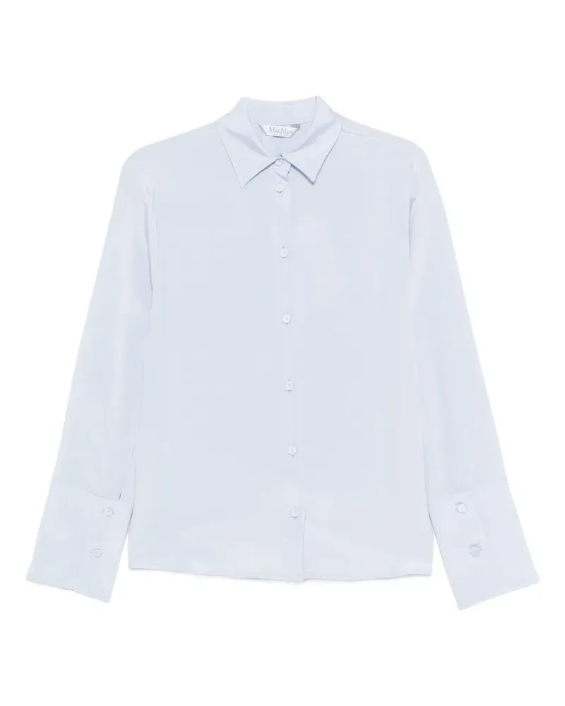 Max Mara buttoned shirt - Blau Blau