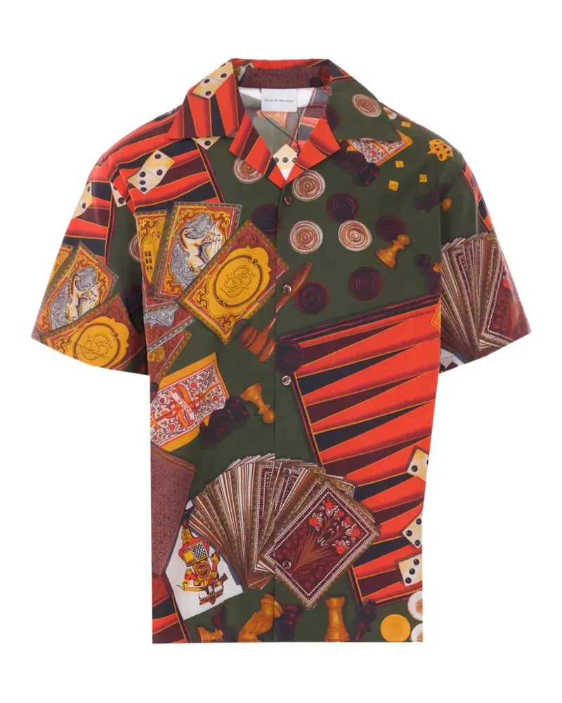 Drôle de Monsieur Hemd mit Knöpfen - Grün Grün