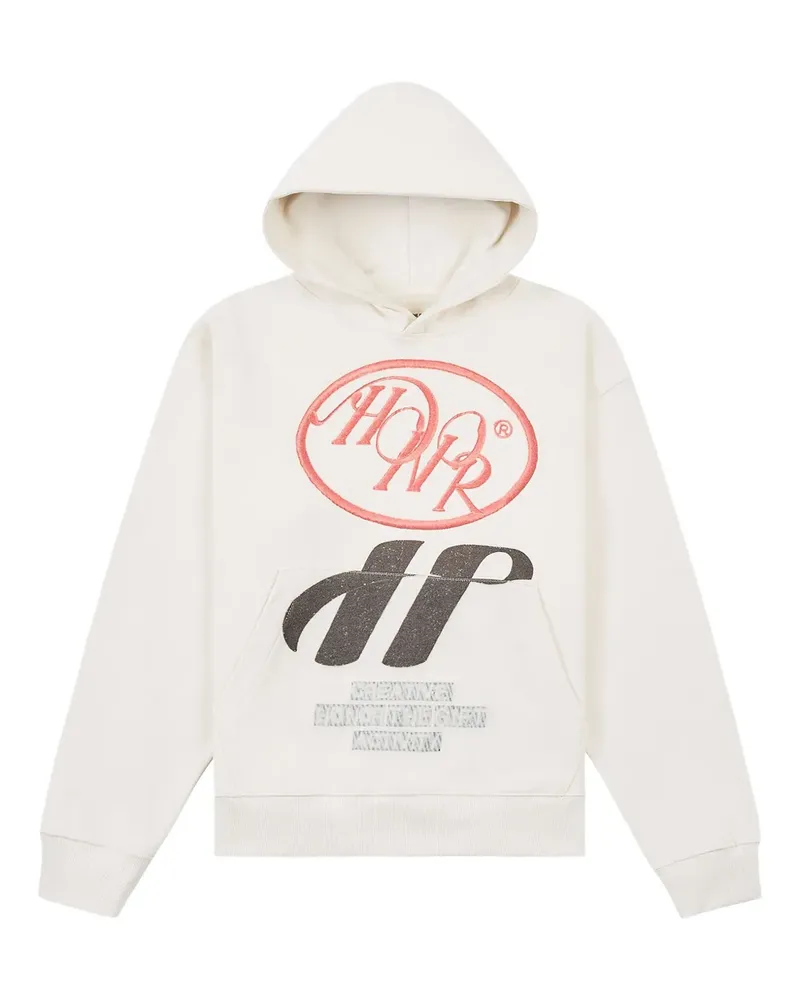 Honor The Gift Pop Art Hoodie - Weiß Weiß