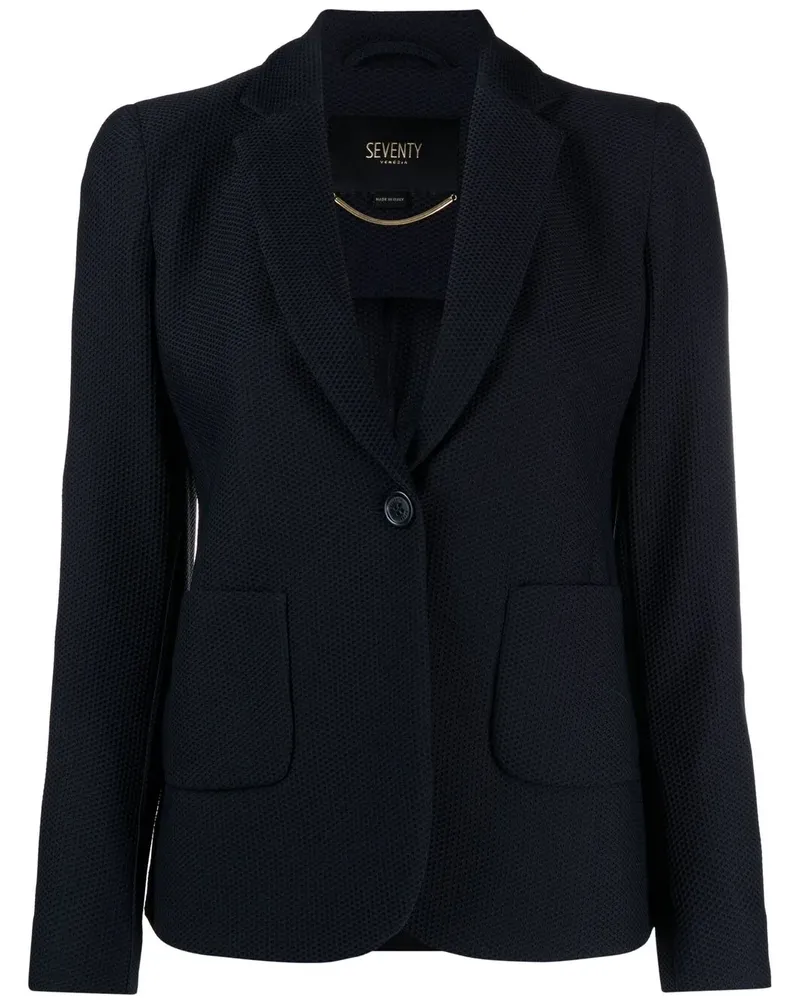 Seventy Einreihiger Blazer - Blau Blau