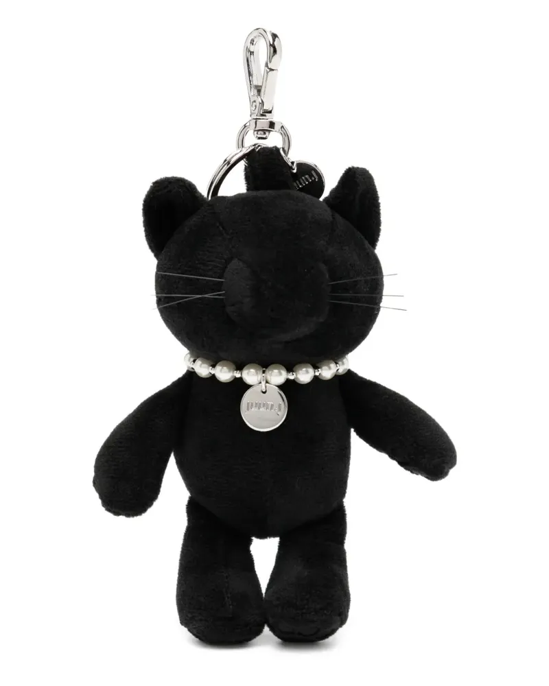 JUUN.J Schlüsselanhänger mit Katzenform - Schwarz Schwarz