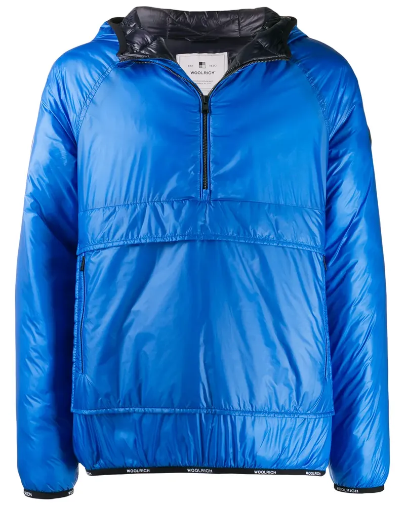 Woolrich Windbreaker zum Überziehen - Blau Blau