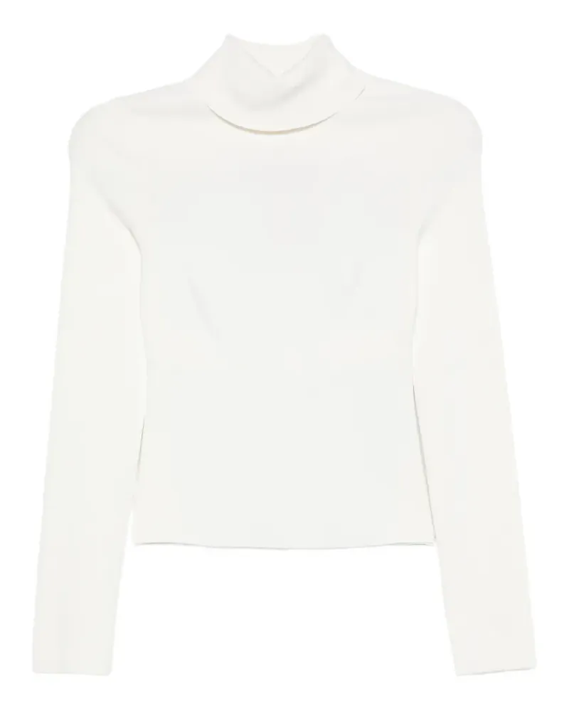 Cult Gaia Deniz cut-out high-neck sweater - Nude Nude