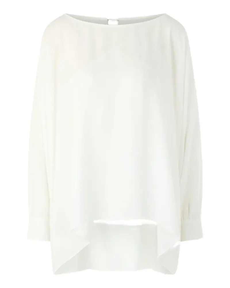 Marc Cain Rethink Together asymmetrical blouse - Weiß Weiß