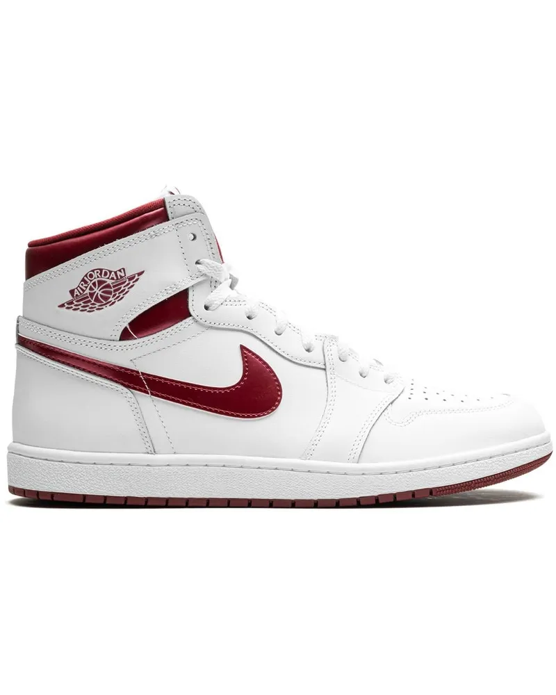 Jordan Air  1 High '85 "Metallic Burgundy" Sneakers - Weiß Weiß