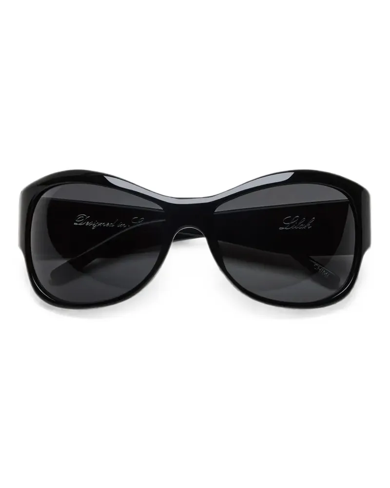 CHIMI Lilah oval-frame sunglasses - Schwarz Schwarz