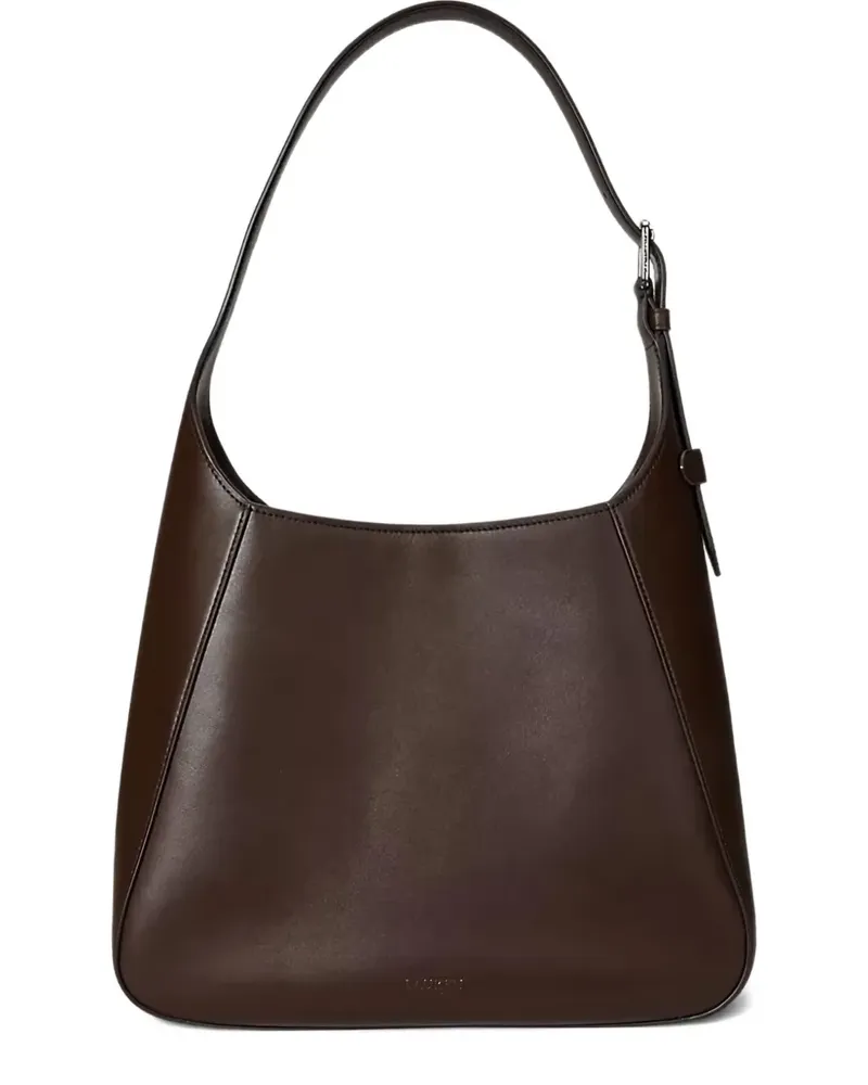 Ralph Lauren Tote Bag mit abgerundetem Henkel - Braun Braun