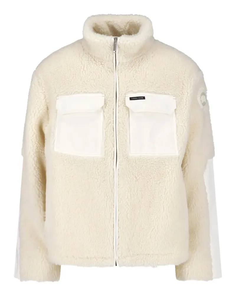 Canada Goose Jacke mit Fleece-Struktur - Nude Nude