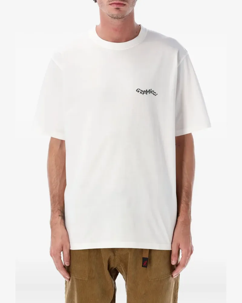 GRAMICCI Gecko T-Shirt aus Baumwolle - Weiß Weiß