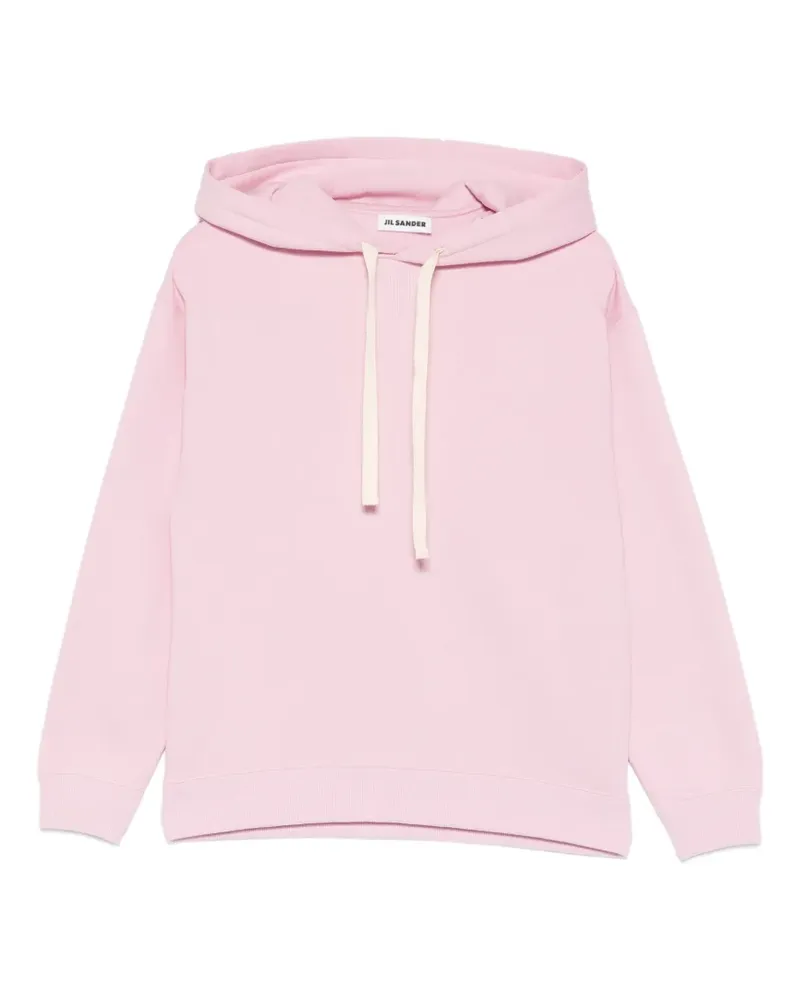 Jil Sander Hoodie mit Kordelzug - Rosa Rosa