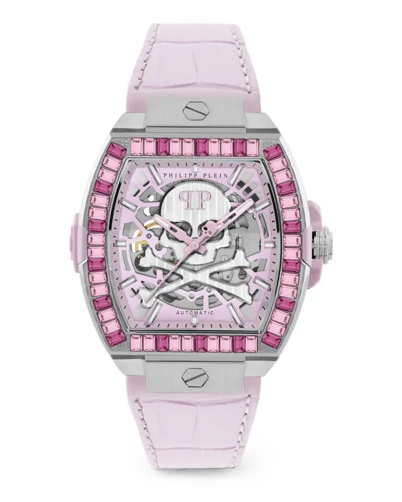Philipp Plein Skeleton 2.0 Armbanduhr 44mm - Rosa Rosa