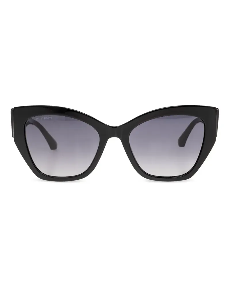 Etro cat-eye sunglasses - Schwarz Schwarz