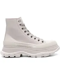 Alexander McQueen Tread Slick High-Top-Sneakers Grau