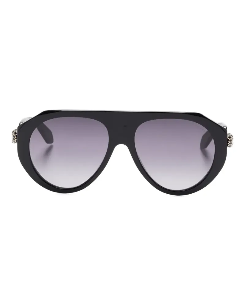 Bulgari Serpenti Sonnenbrille - Schwarz Schwarz