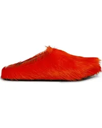 Marni Fussbett Sabot Slipper Orange